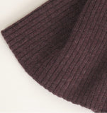 Ribstrikket cashmere tørklæde Noelle