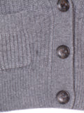 NYHED! LIMITED EDITION Cardigan m. naturknapper i kraftig strik - Mari