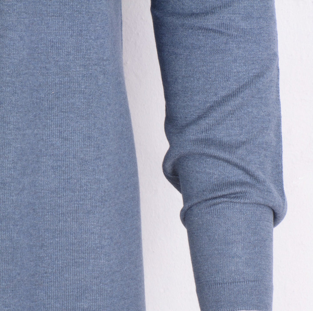 NYHED! Silke & Cashmere cardigan m. brede forkanter - Carla