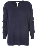 NYHED! Casual cashmere bluse - Angele