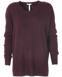 NYHED! Casual cashmere bluse - Angele
