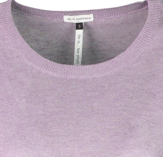 NYHED! Silke & Cashmere kortærmet bluse Lucile