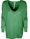 Silke & cashmere oversize bluse Olivia