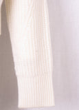 NYHED! LIMITED EDITION Cardigan m. naturknapper i kraftig strik - Mari
