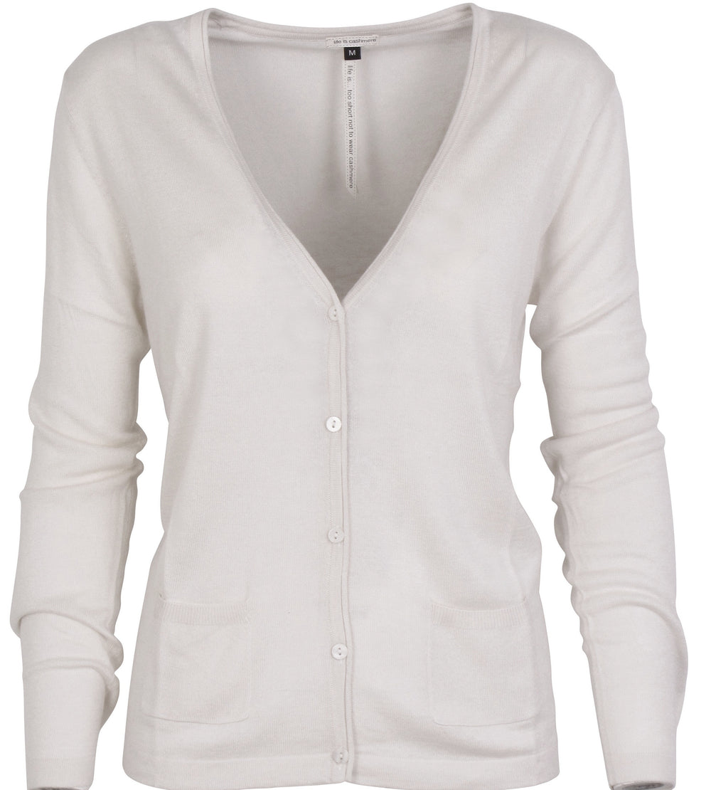 Silke & cashmere v-neck Amelie