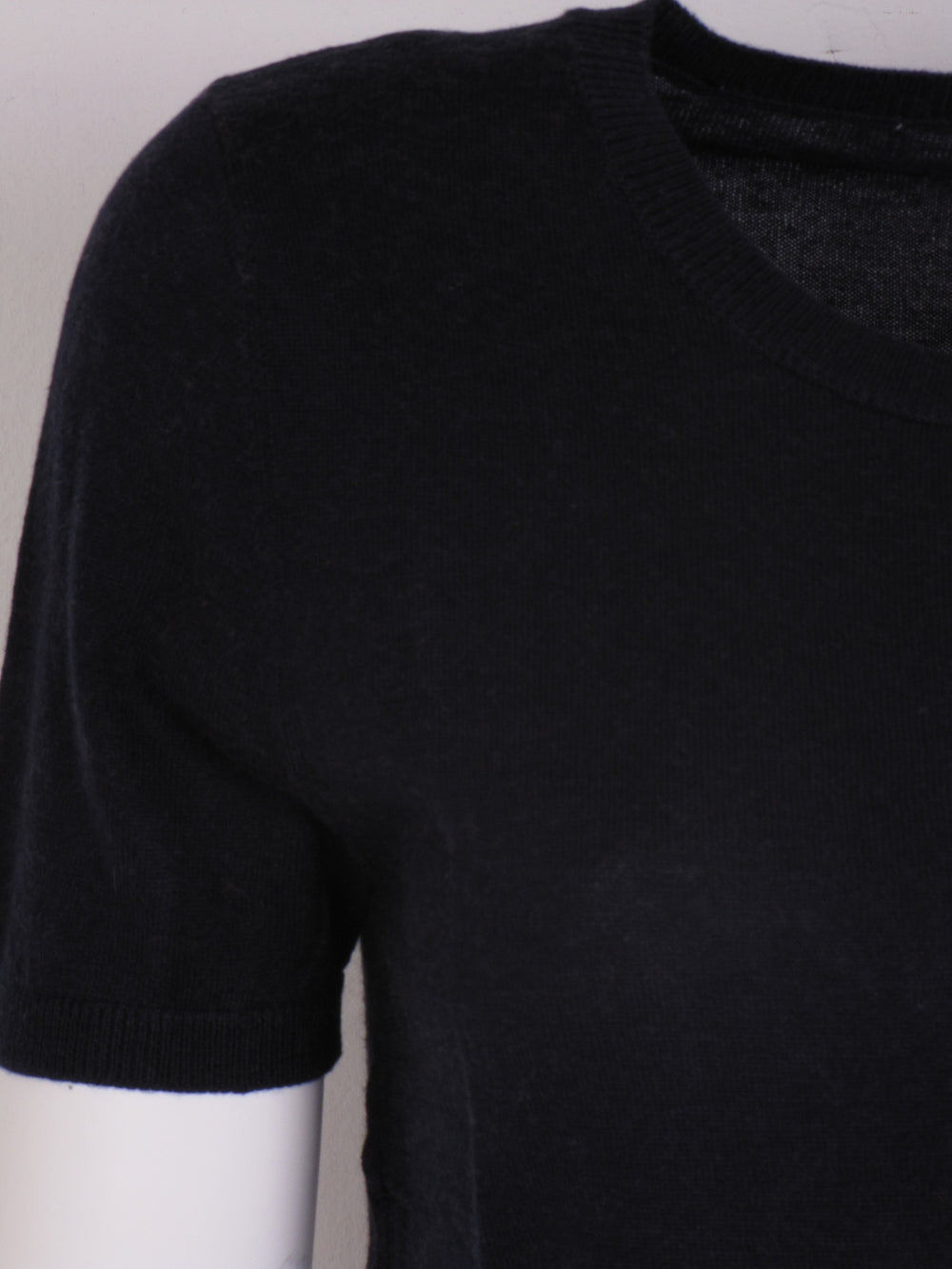Silke & Cashmere kortærmet bluse Lucile