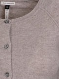 Cashmere cardigan m. raglan Saga