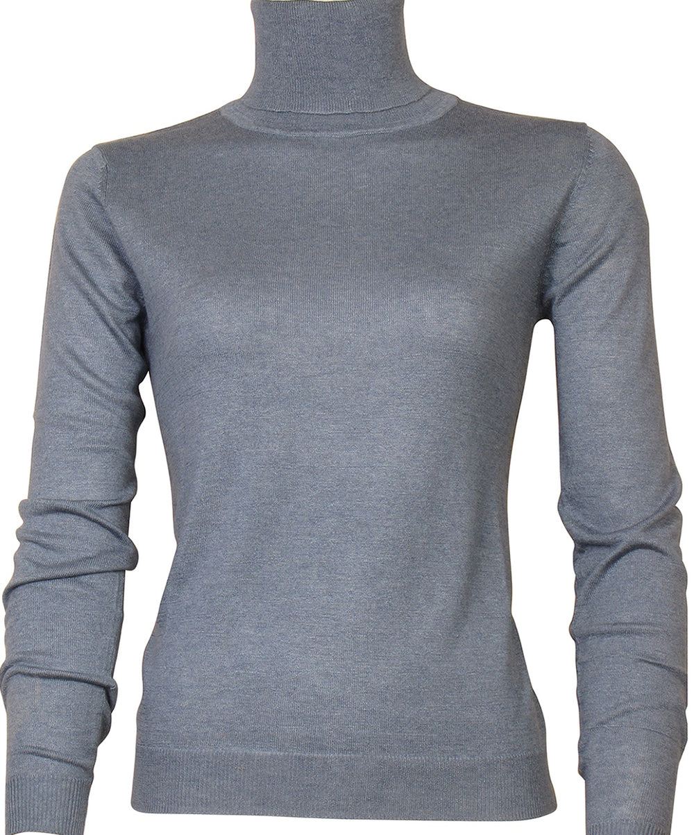 Silke & cashmere turtleneck Esther KUN STR.S