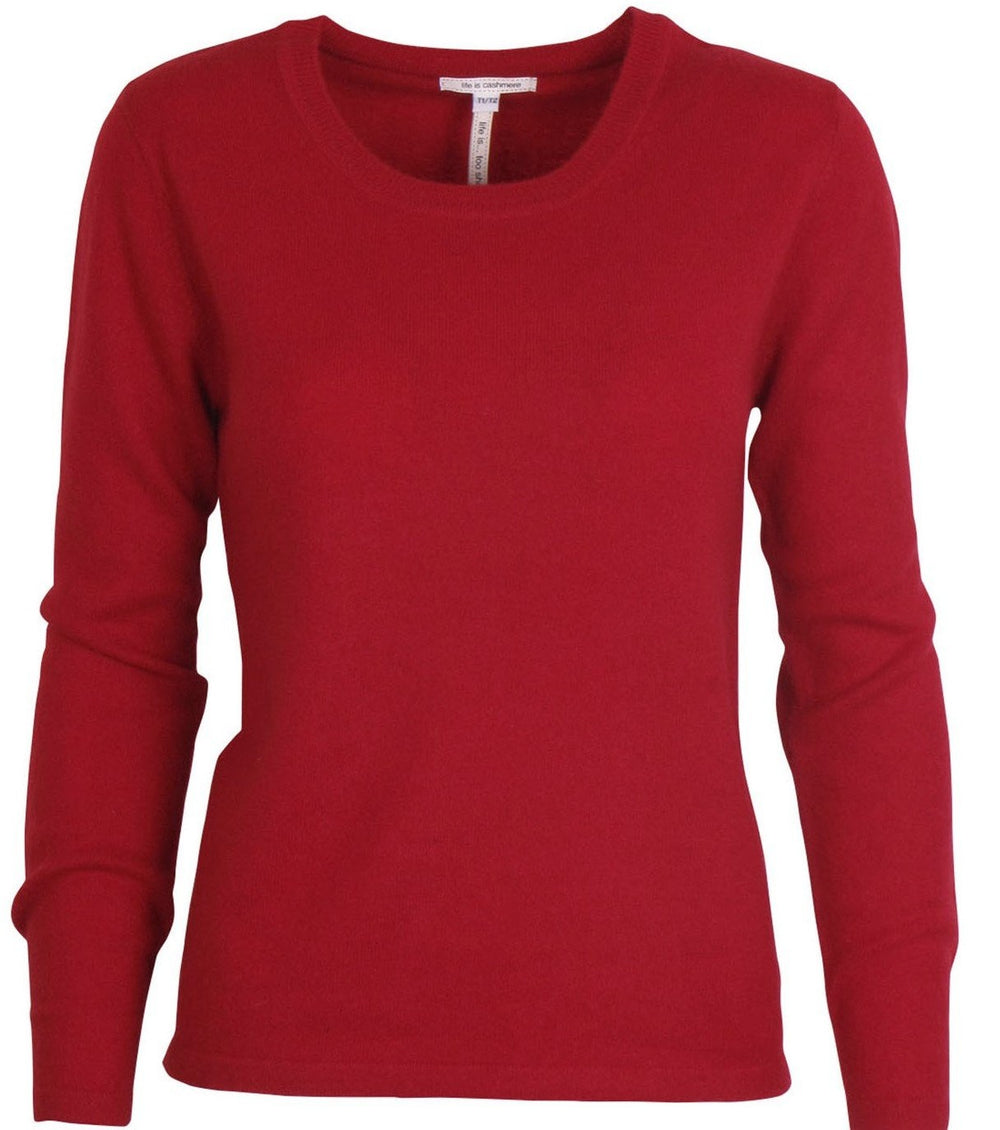 Klassisk cashmere U-neck - Petra