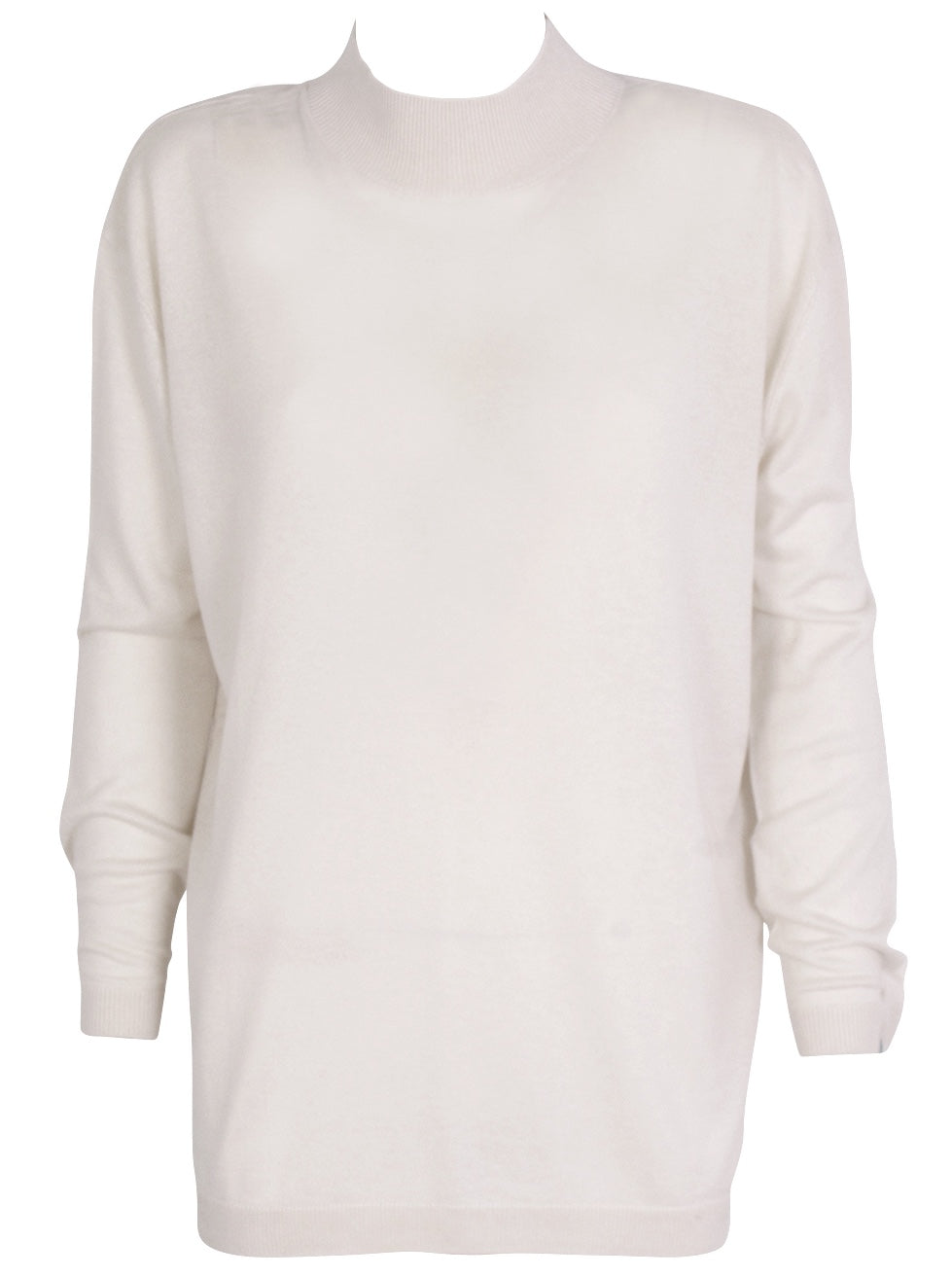 NYHED! Silke & Cashmere oversize V-neck - Vilma