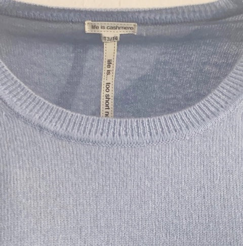 NYHED! Klassisk cashmere U-neck - Petra