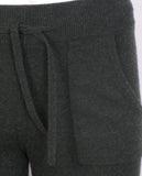 Cashmere bukser m. ribkant - Naya KUN STR S