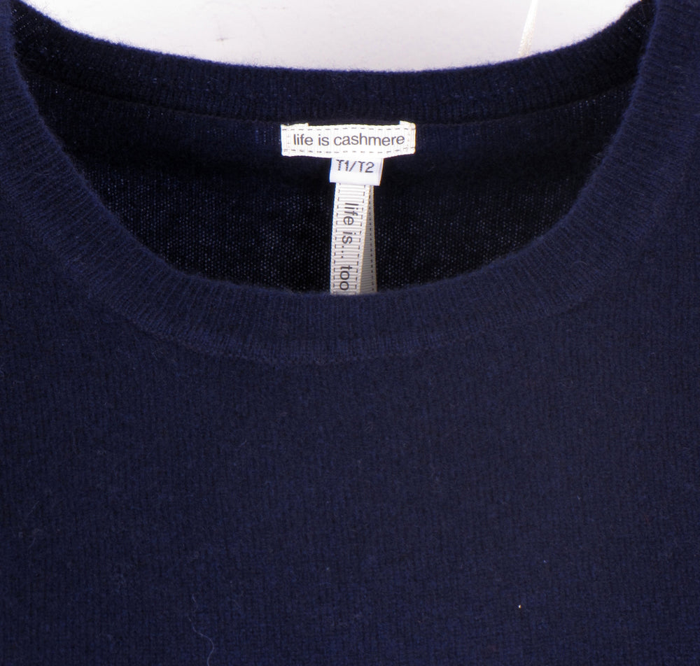 Klassisk cashmere U-neck - Petra