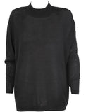 Silke & Cashmere oversize V-neck Vilma