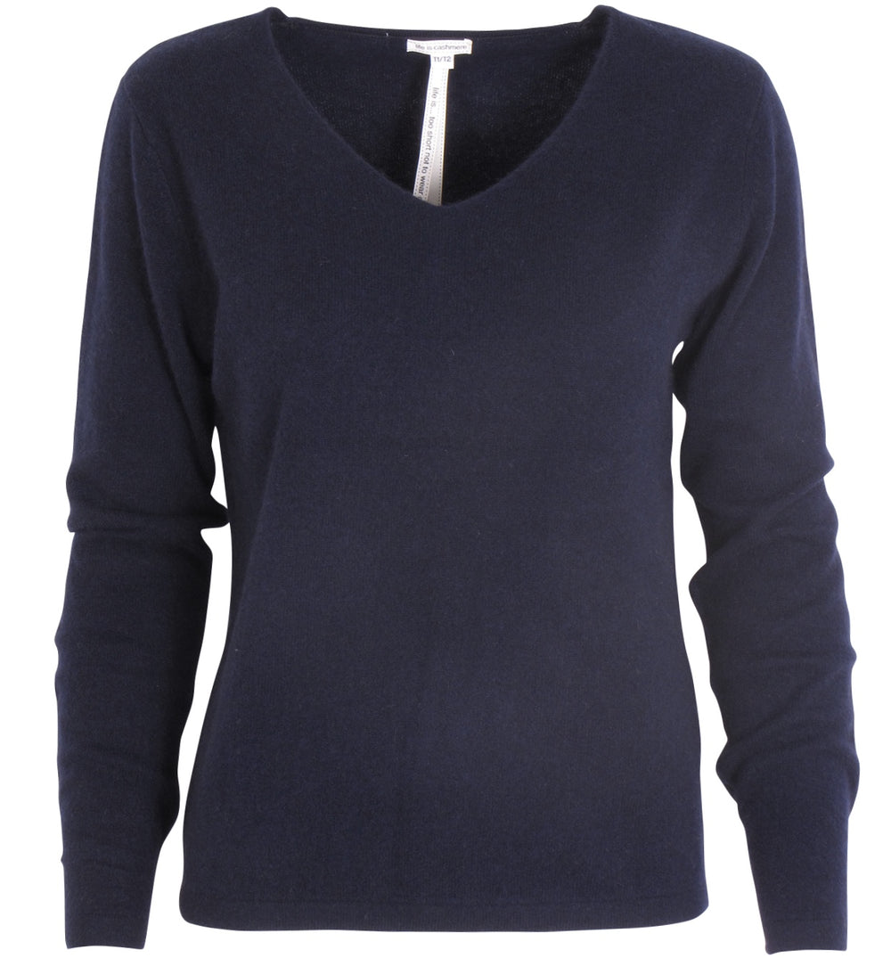 Cashmere Casual V-neck - Marielle