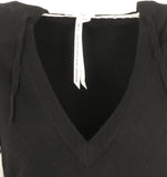 Lang cashmere hættetrøje      Viviane