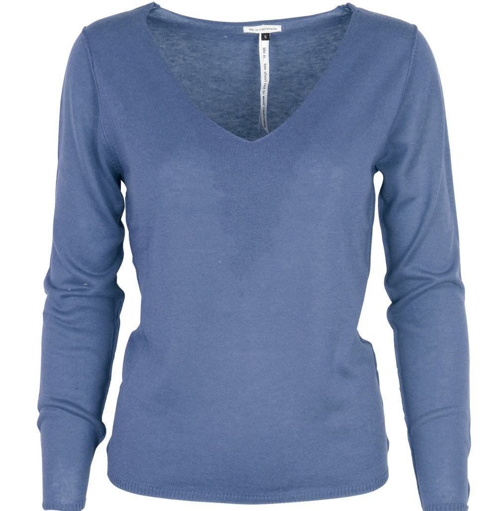 NYHED! Silke & cashmere v-neck Aline