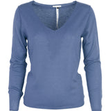 NYHED! Silke & cashmere v-neck Aline