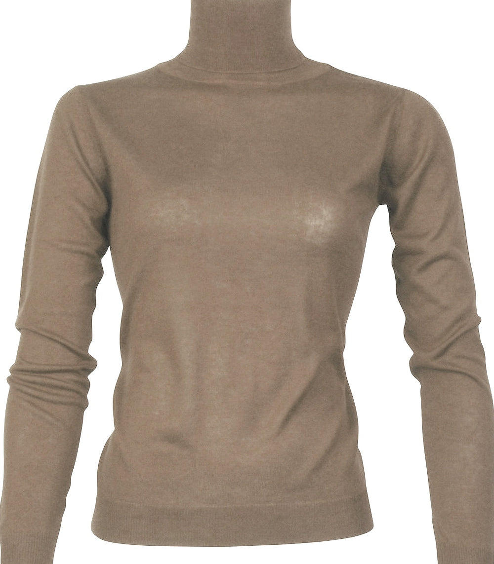 Silke & cashmere turtleneck - Esther