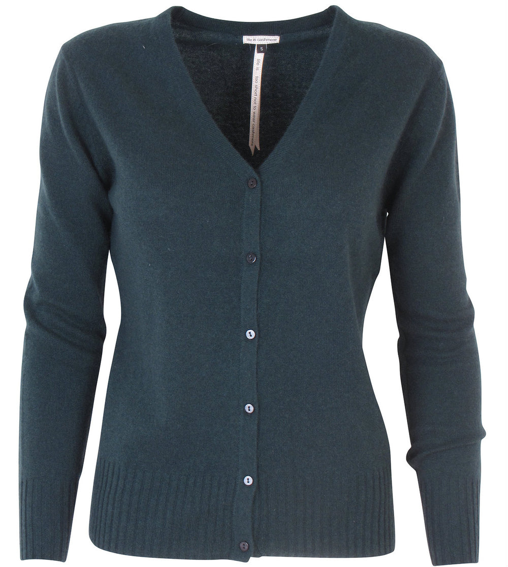 Klassisk cashmere cardigan Alma