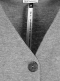 NYHED! Cashmere cardigan m. knapper - Babeth
