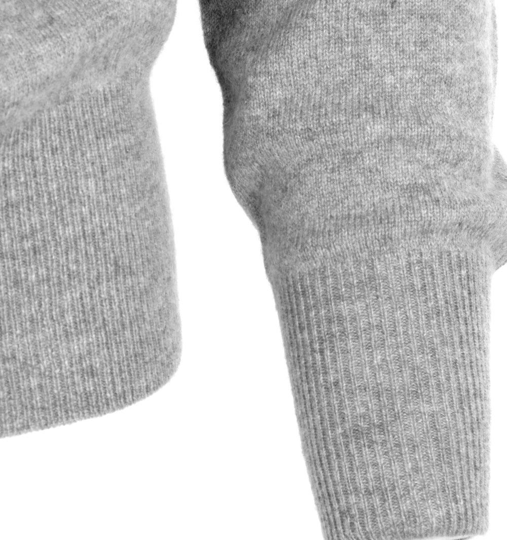 NYHED! Cashmere cardigan m. knapper - Babeth