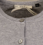 Cashmere cardigan m. raglan Saga