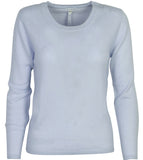 NYHED! Klassisk cashmere U-neck - Petra