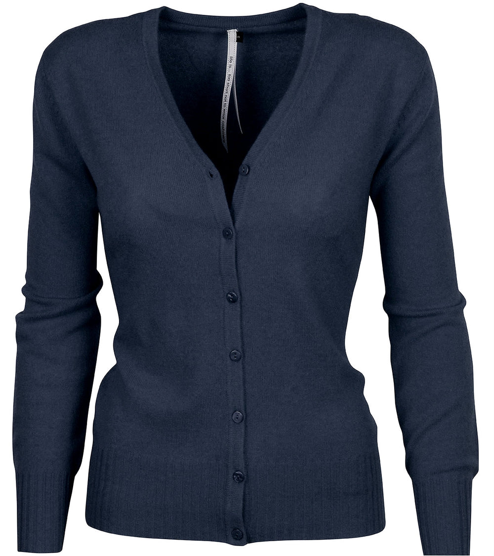 Klassisk cashmere cardigan Alma