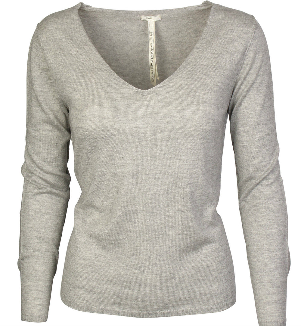 Silke & cashmere v-neck Aline