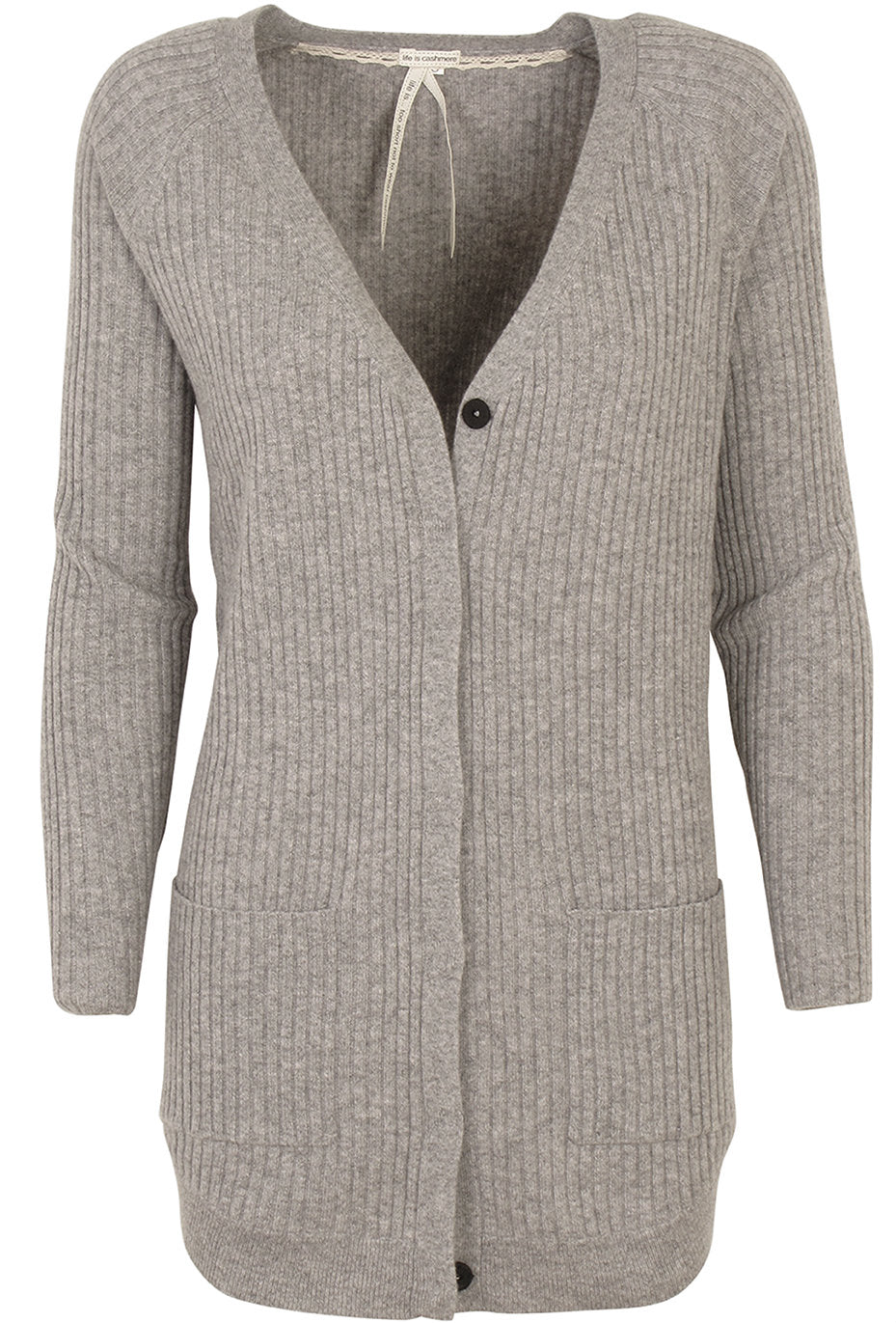 Cashmere rib cardigan Ophelia KUN STR.L