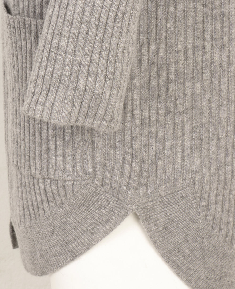 Cashmere rib cardigan Ophelia KUN STR.L