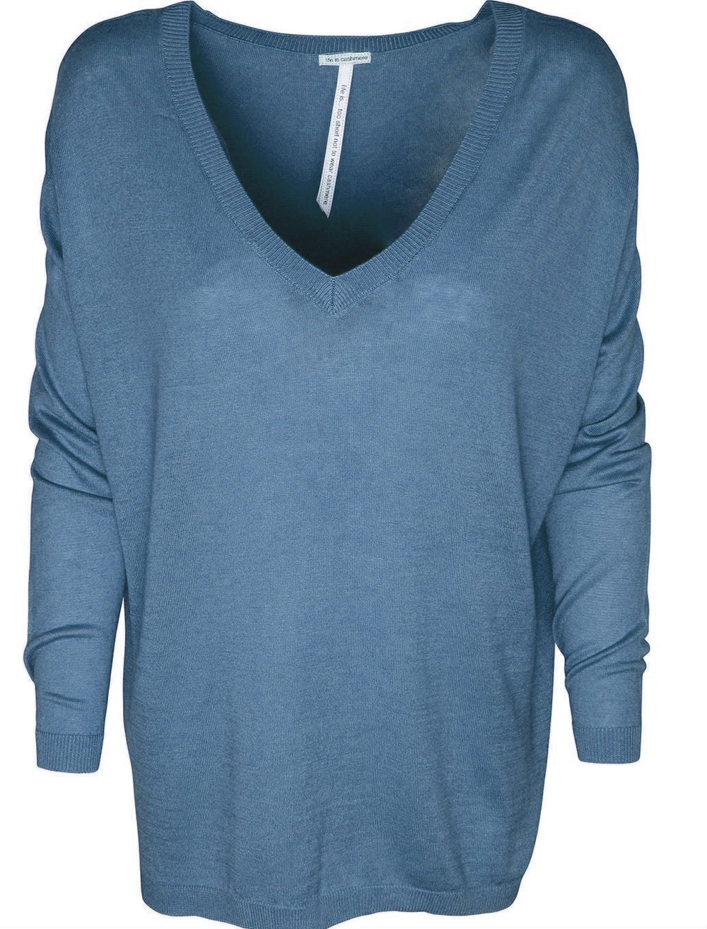 Silke & cashmere oversize bluse Olivia