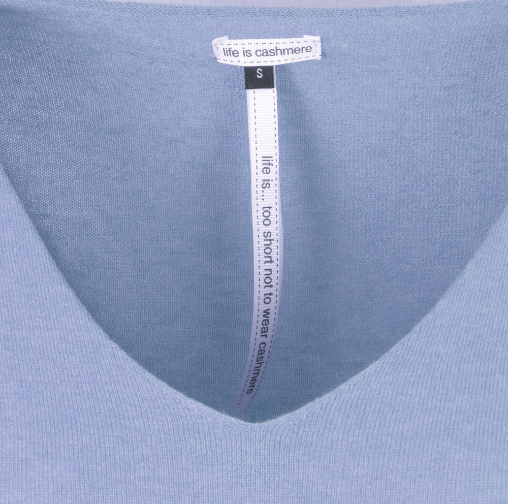 NYHED! Silke & cashmere v-neck Aline