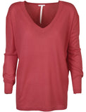 Silke & cashmere oversize bluse Olivia